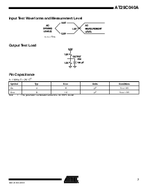 浏览型号AT29C040A 的Datasheet PDF文件第7页