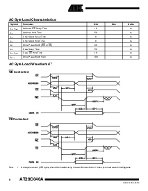 浏览型号AT29C040A 的Datasheet PDF文件第8页