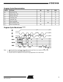浏览型号AT29C040A 的Datasheet PDF文件第9页