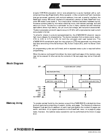 浏览型号AT45DB081B 的Datasheet PDF文件第2页