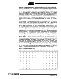 浏览型号AT45DB081B 的Datasheet PDF文件第6页