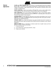 浏览型号AT24C1024 的Datasheet PDF文件第6页