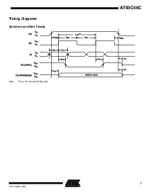 浏览型号AT93C46C 的Datasheet PDF文件第7页