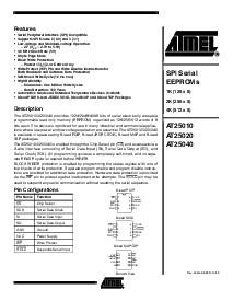 浏览型号AT25010的Datasheet PDF文件第1页