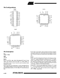 浏览型号AT89LS8252 的Datasheet PDF文件第2页