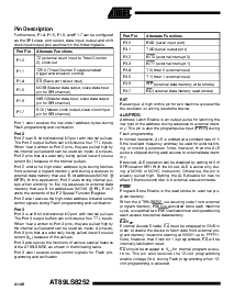 浏览型号AT89LS8252 的Datasheet PDF文件第4页