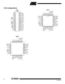 浏览型号AT89S51 的Datasheet PDF文件第2页