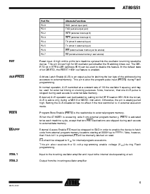 浏览型号AT89S51 的Datasheet PDF文件第5页