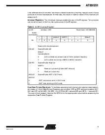 浏览型号AT89S51 的Datasheet PDF文件第7页