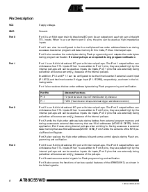 浏览型号AT89C55WD 的Datasheet PDF文件第4页