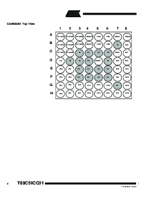 浏览型号T89C51CC01 的Datasheet PDF文件第4页