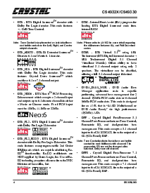 浏览型号CS493263-IL的Datasheet PDF文件第4页