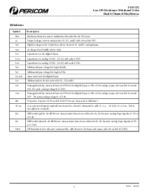 浏览型号PI5V331Q的Datasheet PDF文件第4页