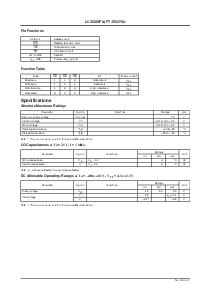 浏览型号LC35256FM-70U的Datasheet PDF文件第3页