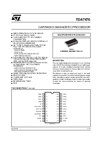 浏览型号TDA7476的Datasheet PDF文件第1页