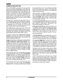 浏览型号Am29LV400B的Datasheet PDF文件第2页