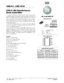 浏览型号CS5161的Datasheet PDF文件第1页