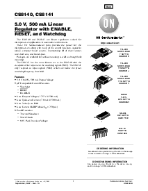 浏览型号CS8141的Datasheet PDF文件第1页