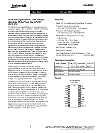 浏览型号ISL6263的Datasheet PDF文件第1页