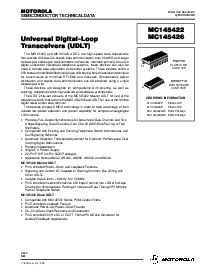 浏览型号MC145426的Datasheet PDF文件第1页