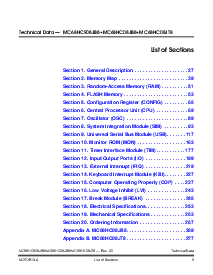 浏览型号MC68HC08JB8的Datasheet PDF文件第5页