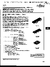 浏览型号MB8421-90LPFQ的Datasheet PDF文件第1页