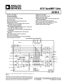 浏览型号AD1881A的Datasheet PDF文件第1页