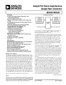 浏览型号AD1890的Datasheet PDF文件第1页
