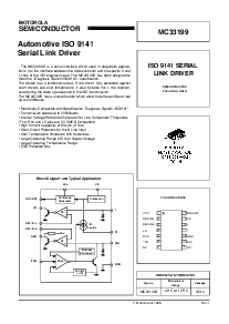 浏览型号MC33199的Datasheet PDF文件第1页