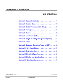 浏览型号MC68HC05P4A的Datasheet PDF文件第5页