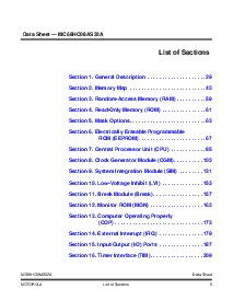 浏览型号MC68HC08AS32A的Datasheet PDF文件第5页