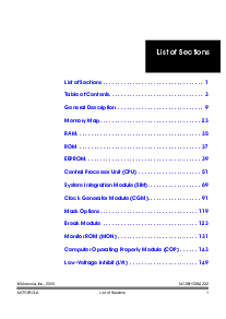 浏览型号MC68HC08AZ32的Datasheet PDF文件第3页