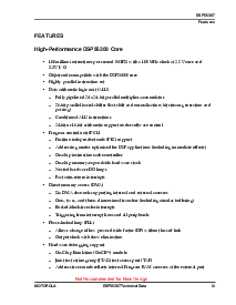 浏览型号DSP56307的Datasheet PDF文件第3页