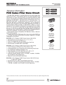 浏览型号MC145506的Datasheet PDF文件第1页