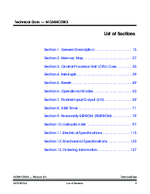 浏览型号MC68HC05K3的Datasheet PDF文件第3页
