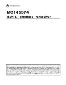 浏览型号MC145574的Datasheet PDF文件第3页