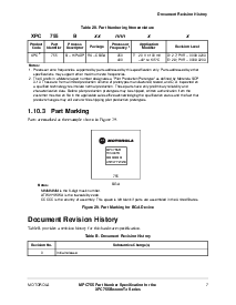 浏览型号XPC755BRX350TD的Datasheet PDF文件第7页