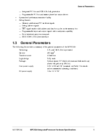 浏览型号MPC8241EC的Datasheet PDF文件第5页