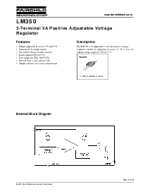 浏览型号LM350的Datasheet PDF文件第1页