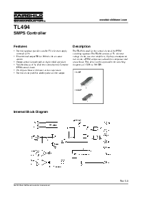 浏览型号TL494的Datasheet PDF文件第1页