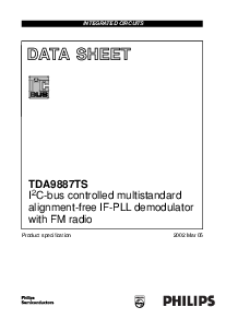 浏览型号TDA9887TS的Datasheet PDF文件第1页