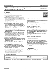 浏览型号TDA9887TS的Datasheet PDF文件第3页