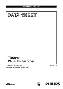 浏览型号TDA8501的Datasheet PDF文件第1页