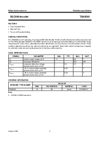 浏览型号TDA8395的Datasheet PDF文件第2页