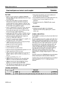 浏览型号TDA8008的Datasheet PDF文件第2页