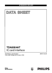 浏览型号TDA8004AT的Datasheet PDF文件第1页