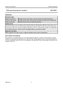 浏览型号MPSA56的Datasheet PDF文件第5页