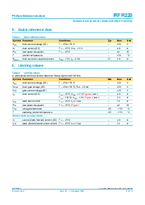 浏览型号IRFR220的Datasheet PDF文件第2页