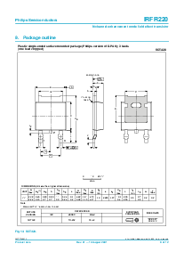 浏览型号IRFR220的Datasheet PDF文件第9页