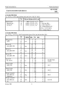 浏览型号HEF4528B的Datasheet PDF文件第5页